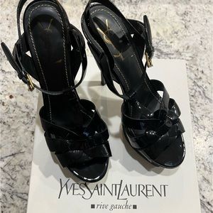 Used YSL Tribute Sandals 105mm